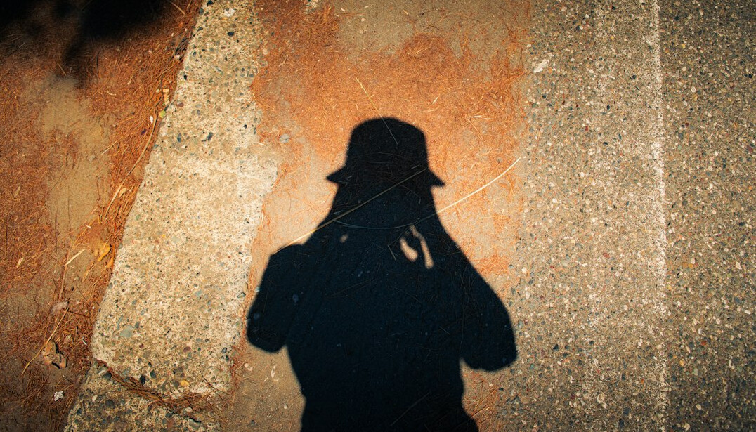detective in shadows