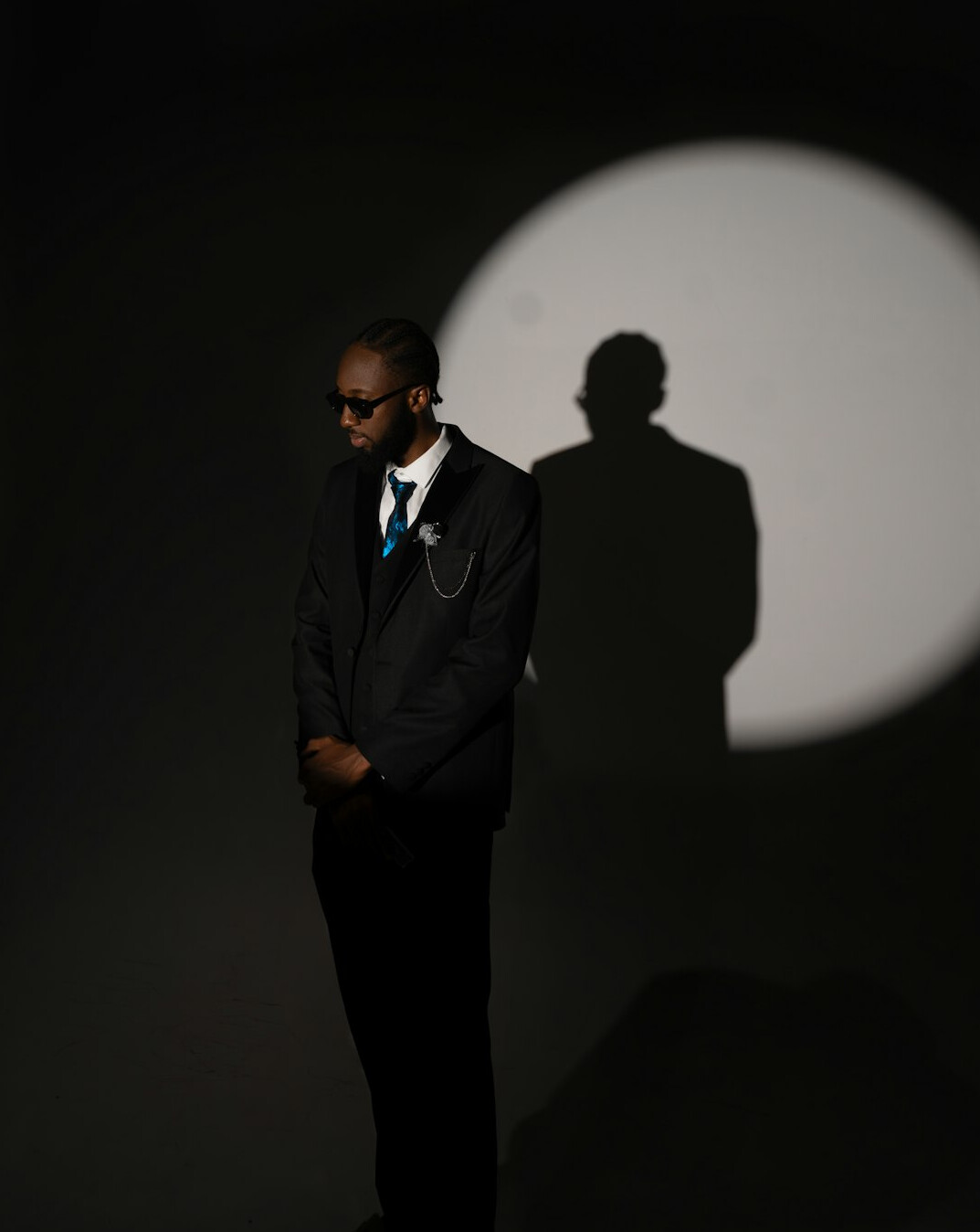 detective in shadows