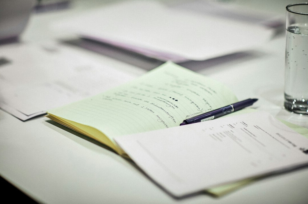 financial documents on desk