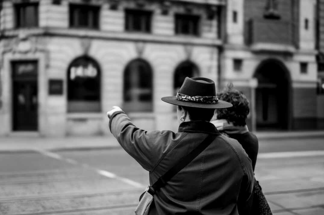 private investigator on street